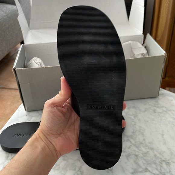 Everlane The Day Crossover Sandal New in Box Size 7 Black - Picture 13 of 16